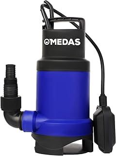 MEDAS 750W 10000L/H Electirc Sump Pumps Submersible Water Pump Sewage Pump w/Float Switch for Pool and Pond Draining in Dirty Water