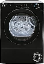 Candy CSOEC8TBGB80 8kg Freestanding Condenser Tumble Dryer, Sensor Dry, Smart enabled, 14 Programmes, 4 Dryness Levels, Black