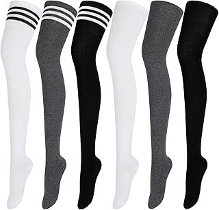 ANECO Women's Thigh High Socks