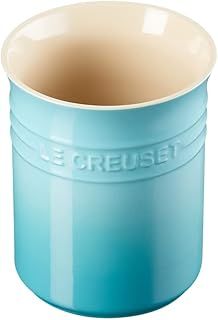 Le Creuset Stoneware Small Utensil Jar, 1.1 Litres, Teal, 71501111700001