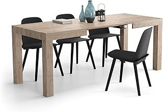 Mobili Fiver, First Extendable Table, 120(200) x80 cm, Oak, Made In Italy