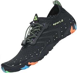 SAGUARO Water Shoes Mens Women Beach Shoes for Swim Aqua Sea Wet, Gr.2.5-13 UK