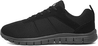 Mens Black Lace Up Trainer