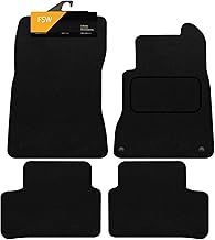 FSW - Tailored Mats - Fits MERCEDES A Class W177 2019-Onwards - Black Carpet - Anti Slip Mat - Non Slip Car Floor Mat, Fitted With Clips & Granulated Backing - 4 Pc Floor Mat Only