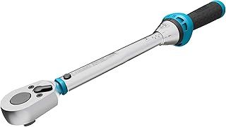 Hazet Torque Wrench 5110-3CT I Output: Square 10 mm (3/8 Inch) Tolerance: 3%, 30 Teeth (12 Degree Actuation Angle) I User-Friendly Reversible Ratchet for Car and Bicycle I 320 mm