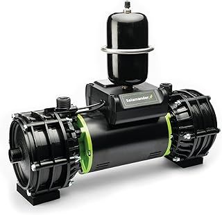 Right Pumps RP100TU Shower Pump - 3.0 Bar Pressure - Twin End - Suitable for Any (+ or -) Gravity Fed Systems - Quiet Mark Positive & Negative Head