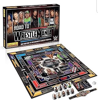 WWE Road to Wrestlemania Board Game, 40 x 27 x 5cm