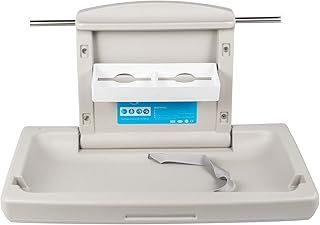VEVOR Horizontal Baby Changing Table Wall-Mounted Baby Diaper Changing Station Vertical Fold Down Baby Changing Table