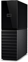 WD 24TB My Book external hard drive, Desktop HDD with Password Protection, USB 3.0, SuperSpeed USB, software for device management, backup, hardware encryption, works with PC and Mac, Black