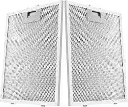 Extractor Fan Filters,2 Pieces Cooker Hood Filter,Extractor Hood Filters,Kitchen Extractor Fan Filter,Kitchen Hood Filters,Universal 5-Layer Aluminum Filter Range Hood Accessories,320x260 mm
