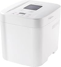 Russell Hobbs Electric Bread Maker, 12 Program settings inc Gluten free, 3 Crust settings, 13h timer, 2 Bread sizes 750g & 1kg, Viewing window, Auto 1hr keep warm function, 450-600W, White, 27260