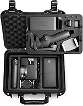 LEKUFEE Waterproof Hard Case for DJI Osmo Mobile 6/5 Gimbal Stabilizer, DJI Mic Mini, Mic 2, and More Accessories (Case Only)