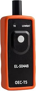 TPMS Relearn Tool for GM Tire Sensor, Automotive Tire Pressure Monitor Sensor Activation Reset Tool EL-50448 OEC T5, System Programming Training for Most GM Series Vehicles, Car Accessories.