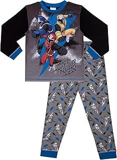 Boys Power Rangers Ninja Steel Long Pyjamas w18