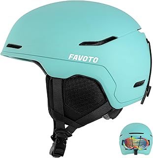 Ski Helmet Snowboard Helmet - Snow Helmet for Adult, Winter Sports Helmet for Snowboarding, Cycling, Snowmobile Windproof Helmet