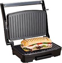 Sensio Home Panini Press, Sandwich Toaster & Health Grill - Non-Stick Easy Clean Plates, Automatic Temperature Control, Excess Oil Channel & Drip Tray, Floating Plate For Even Cooking