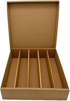 Cardboard Storage Box : 5000 cards (Raw Cardboard)