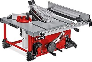 Einhell Power X-Change 18V Cordless Table Saw - Portable Bench Saw For Woodworking, 45° Mitre Cut - TE-TS 36/210 Li Solo Circular Saw (Battery Not Included)