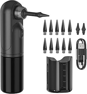 XQZMD Ear Wax Removal Tool Kit, Water Powered Ear Cleaner with 12 Tips, Ear Irrigation Flushing System with 4 Pressure Modes for Effective Ear Wax Buildup Removal
