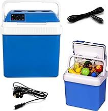 Thermoelectric 24L/26L 240V AC & 12V DC Electric Cool Box, Heating and Cooling Functions, Portable Travel Cooler Box Camping Car Mini Fridge (24L Cooler & Warmer)