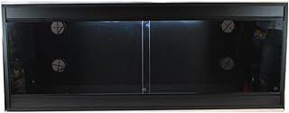 48x18x18 Inch Vivarium Flatpacked In Black, 4ft Viv By Repti-life