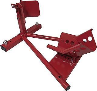 Motorcycle Front Wheel Chock Stand for 15" - 21" Wheels (Motorbike Trailer Support)