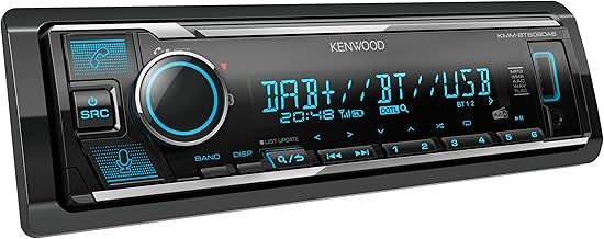 Kenwood KMM-BT508DAB - USB Car Radio with DAB+ & Bluetooth Hands-Free Kit (Amazon Alexa, Sound Processor, USB, AUX, 2 x Pre-Out 2.5 V, 4 x 50 Watt, VAR. lighting, including DAB+ antenna)