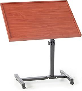 easylife lifestyle solutions Anywhere Versatile Table, Overbed Table, Jigsaw Table, Swivel Table, Over Chair Table, H54.5cm - 94cm x L74cm x W54cm - Fully , Brown