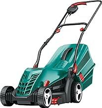 Bosch Electric Lawnmower Rotak 34 R (1300 W, Cutting width: 34 cm, 20-70 mm adjustable cutting height, In carton packaging)