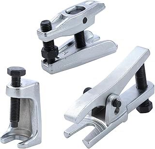 KATSU 3-Piece Ball Joint Puller Extractor Ball Bearing Separator Splitter Tie Rod End Removal Tool for Vehicles Car Truck Repair 450710