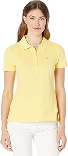 Tommy Hilfiger Women's Solid Polo Tee T-Shirt