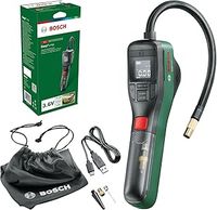 Bosch Electric Bike Pump, Portable Air Pump, Cordless Tyre Inflator EasyPump (3.0 Ah battery, 3.6 Volt, Autostop function, 150 PSI, 10.3 bar, LED, rechargeable via USB-C cable, in carton box)
