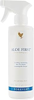 Forever Living Products Aloe First, 473ml, Skin Soothing formua, 80% Pure Inner Leaf Aloe Vera, Gluten Free, Vegetarian Friendly