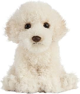 Living Nature Labradoodle Puppy, Realistic Soft Cuddly Dog Toy, Naturli Eco-Friendly Plush, 16cm, Cream