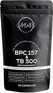 BPC 157 and TB 500 Capsules - Actually Contains Extreme Levels of BPC 157 and TB 500 - a truely Breathtaking Breakthrough in Injury Recovery and Growth - 1000mcg of peptides