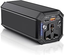 Portable Laptop Power Bank, 27000mAh AC 100W External Battery Pack, PD 65W Dual-Way Fast Charging Laptop Charger, Battery Backup Power Supply for Laptop, Tablet, Cell phone, Macbook, Camera, Projector