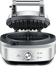 Sage - The No-Mess Waffle Maker - With Non-Stick Surface, No Mess Moat & Browning Control - Brushed Stainless Steel
