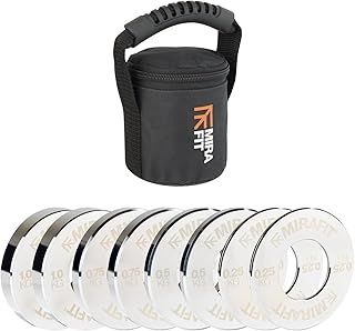 Mirafit Olympic Fractional Weight Plate Set