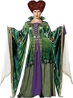 Spirit Halloween Adult Hocus Pocus Winifred Sanderson Deluxe Costume | OFFICIALLY LICENSED
