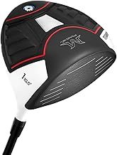 Titanium Golf Driver for Men Graphite Shaft 45 Inch Flex Regular, 460CC Driver Golf Clubs Right-Handed,Headcover Included