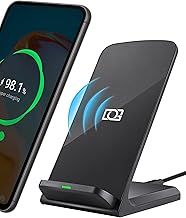 DGPLUS Wireless Phone Charger for Apple & Android, 15W Fast Qi Charging Stand for iPhone 16 Pro Max 15 14 13 12 11 Plus Samsung Galaxy S25 Z Flip Fold Note Pixel 8 Pro & More (1)