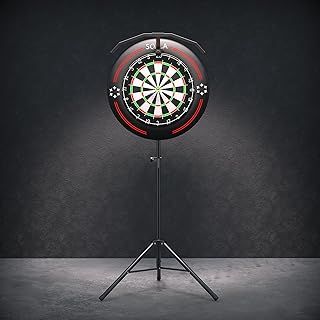 Adult Dart Stand - Portable Tripod Dartboard Stand (Dartboard Not Included)