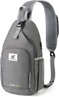 Sling Bag RFID Crossbody Sling Backpack Cross Body Shoulder Bag Travel Hiking Daypack for Women Men