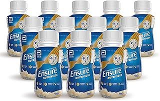 Ensure NutriVigor Nutritonal Shake 220ml, Boosts Energy, ON-THE-GO, Food Supplement with Protein, HMB and27 Vitamins and Minerals, Vanilla Flavour (pack of 12)