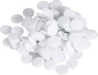 Microdermabrasion Filters, 100pcs New Cotton Filter Round Filtering Pads For Blackhead Removal Beauty Machine(10mm)