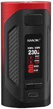 TVDC SMOK Rigel Mod 230W Box Mod Powered by Dual 18650 Battery, 2ml Cartridge No Nicotine (Black)