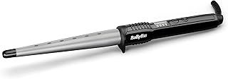 BaByliss Ceramic Curling Wand Pro, Flawless curls, 13 - 25 mm conical barrel, wrap control, variable heat