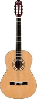 Squier by Fender SA-150N Classical Acoustic Guitar, Nylon String, Ideal Guitar For Beginners, Natural, Comes with Free Virtual Lessons