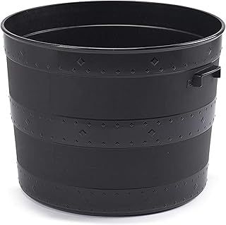 Large Blacksmith Barrel Planter Plant Pot Tub Indoor Outdoor With Handles 50cm