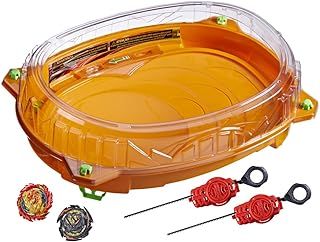 BEY BLADE Beyblade Burst QuadDrive Cosmic Vector Battle Set Game - Beystadium, 2 Toy Tops and 2 Launchers for Ages 8 and Up
